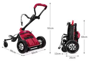 _Poucette électrique intelligente pour sac de golf